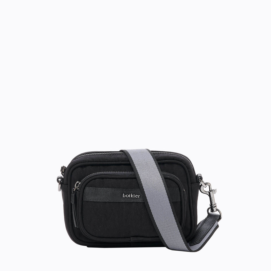 Cooper Nylon Crossbody (Malbec)- Designer leather Handbags