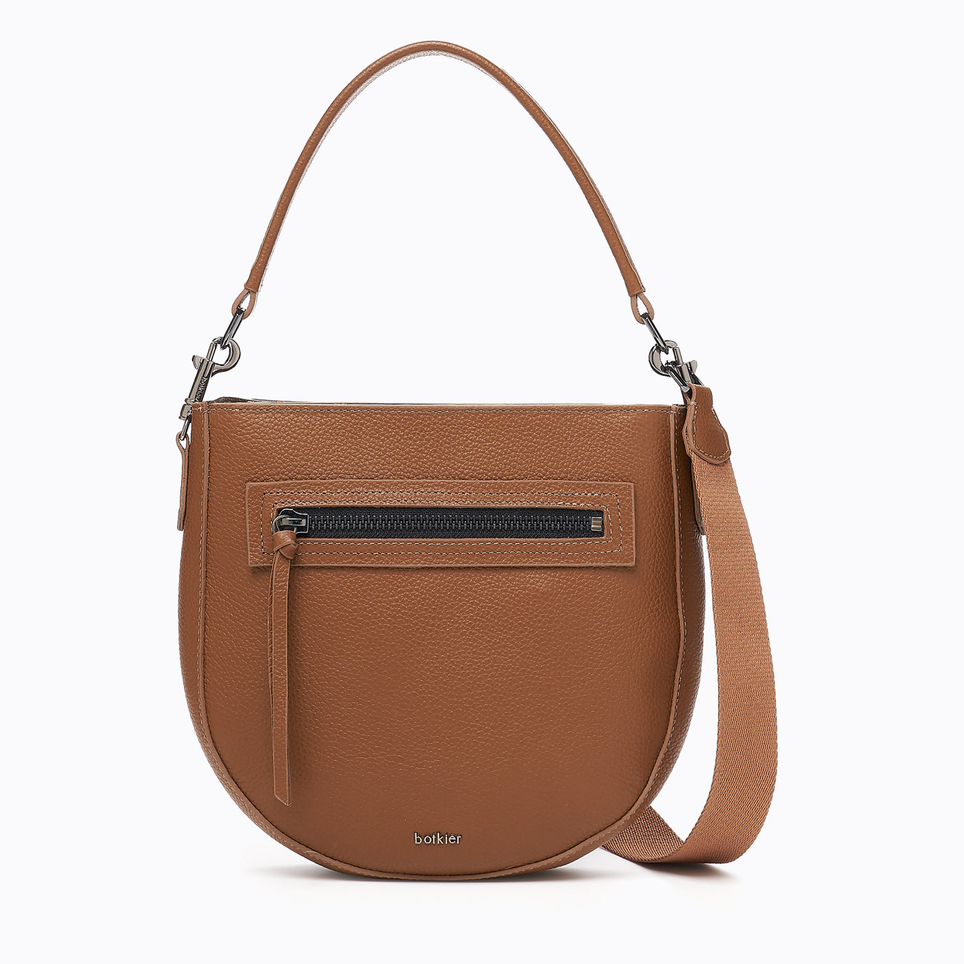 Beatrice Saddle Crossbody (Caramel)- Designer leather Handbags ...