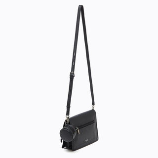 Cobble Hill Expander Crossbody (Black)- Designer leather Handbags