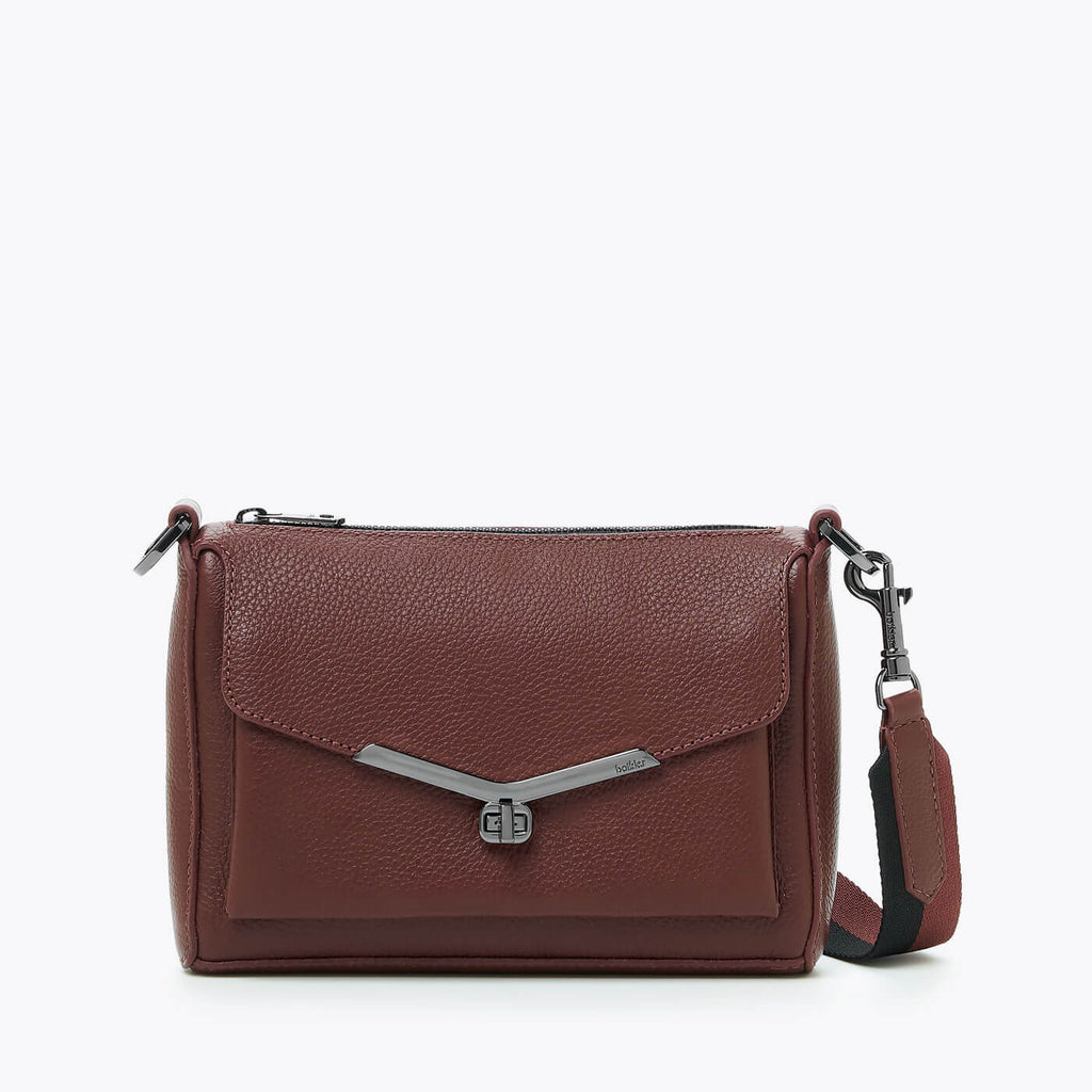 Valentina Crossbody (Malbec) - Leather Handbags | Botkier New York
