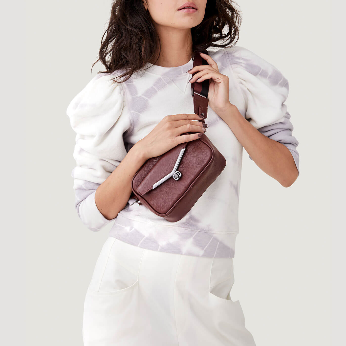 Valentina Mini (Malbec) - Leather Handbags | Botkier New York