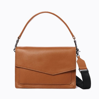 Moralsk uddannelse udløb entreprenør Cobble Hill Flap Satchel (Coffee)- Designer leather Handbags | Botkier New  York