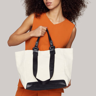 Hudson Bite Size Tote (Rossa) - Designer leather Handbags